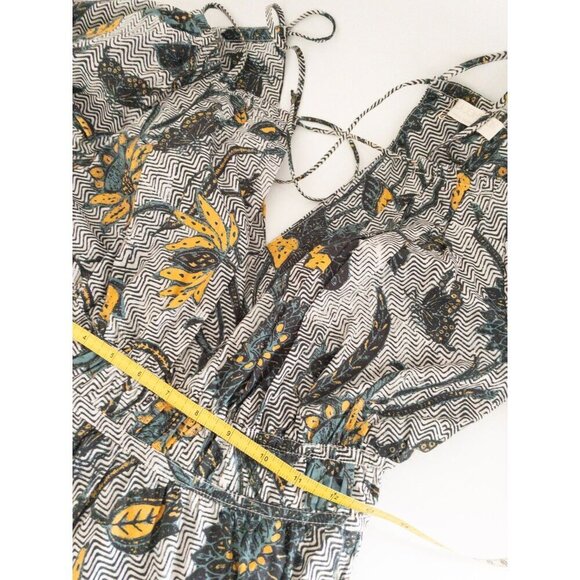 Ulla Johnson Tahlia Boho Maxi Dress SZ S Yellow Floral - Picture 16 of 16